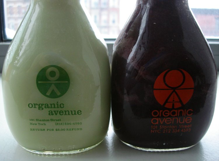organic avenue smoothies