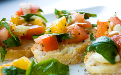 citrus bruschetta recipe