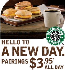 starbucks new value meals