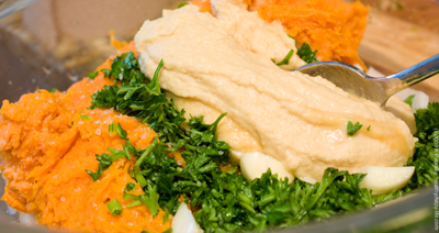 sweet potato mash bowl