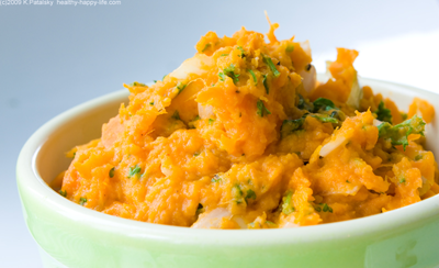 sweet potato mash