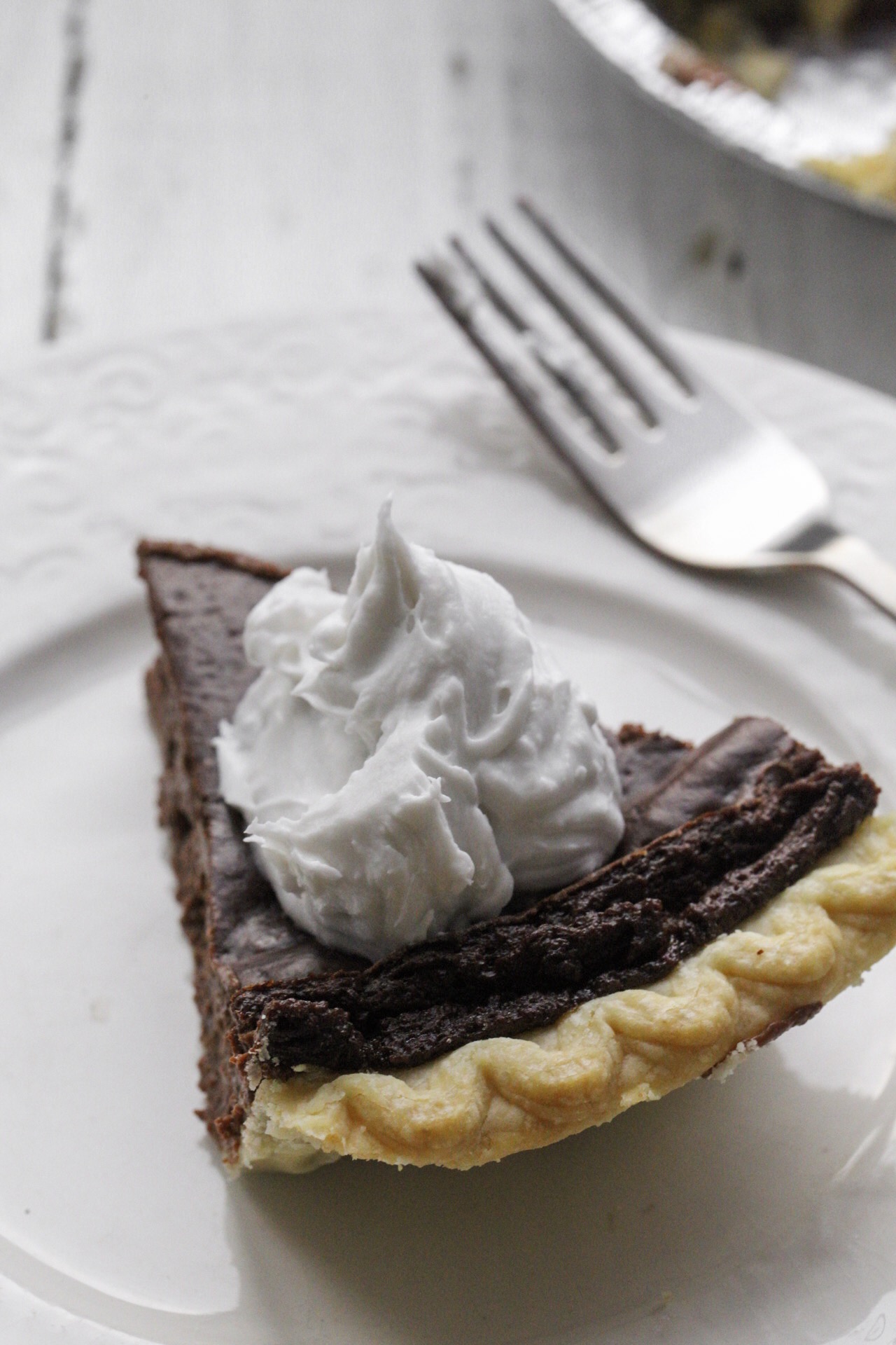 chocolate souffle pie