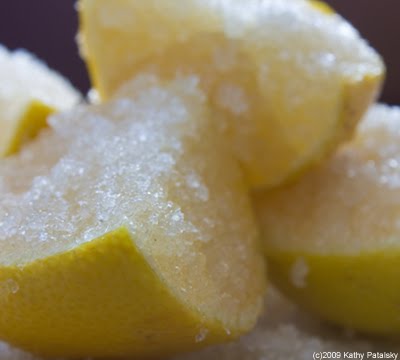 Lemon slices Citron confit