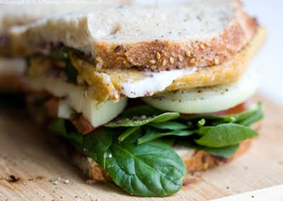 Olive Tapenade Tempeh Vegan Sandwich. Lunch. - HealthyHappyLife.com