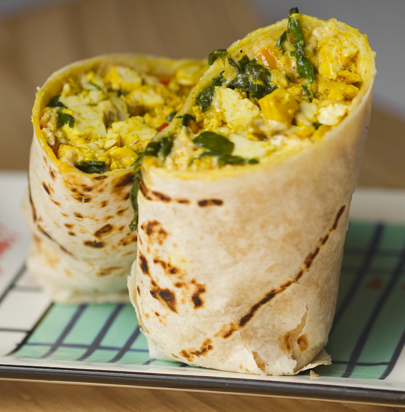 Veggie on sale breakfast burrito