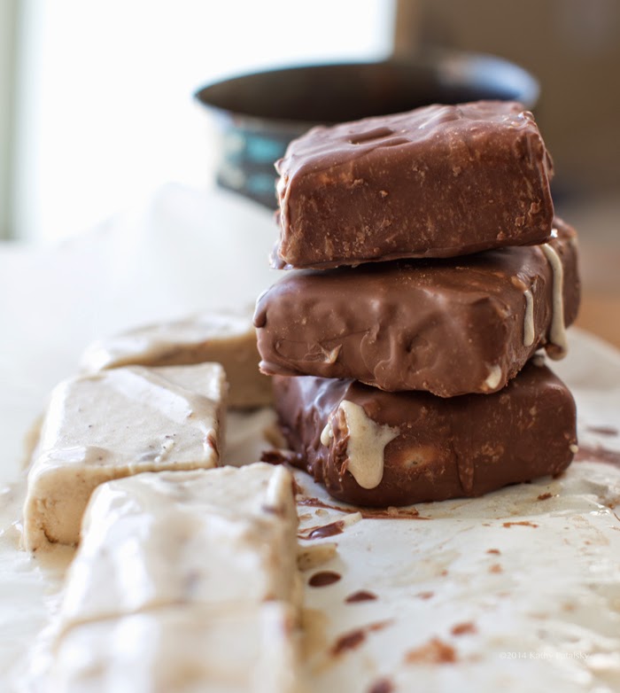 stacked ice cream bars