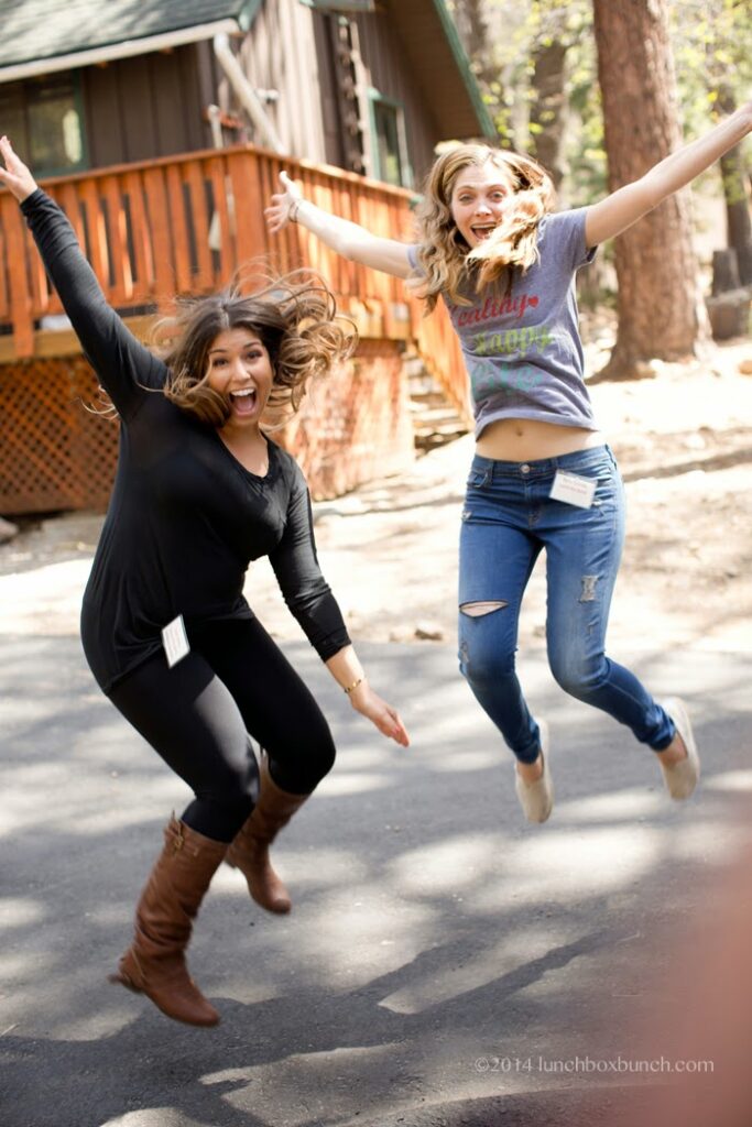 bloggers who jump together, have fun together