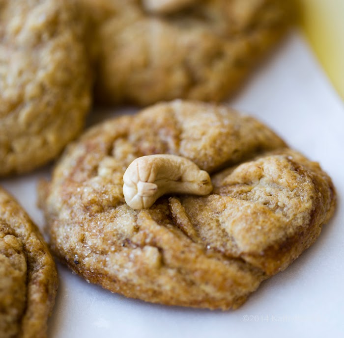 Cashew Butter Vegan Gluten-Free Cookies