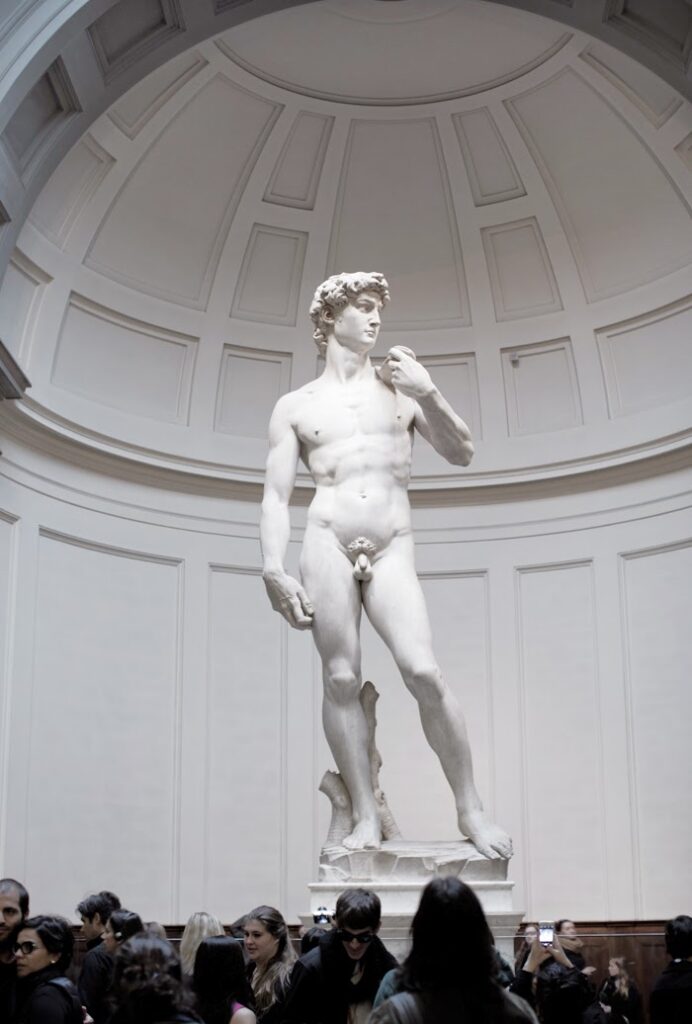 the david by michelangelo