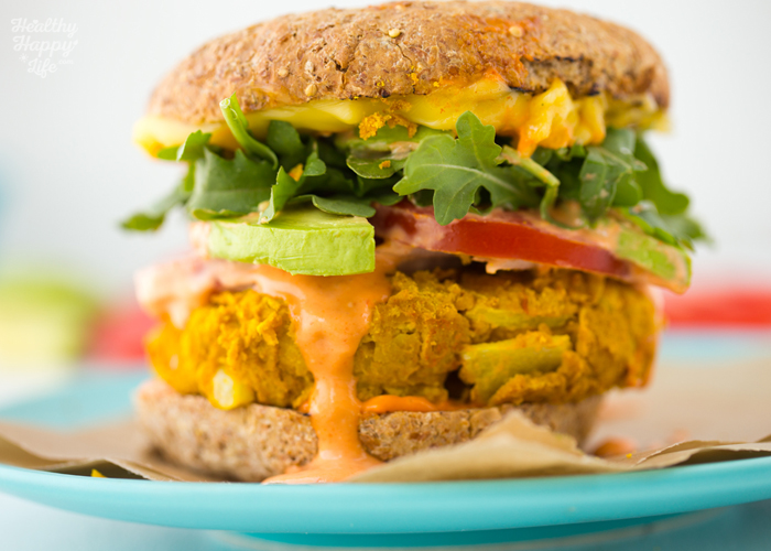 Chunky Funky Veggie Burgers Recipe