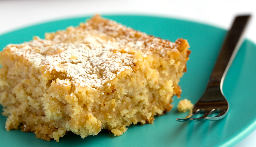 Gluten Free Apple Butter Cake - it's vegan, easy & made w/ gfJules Flour!