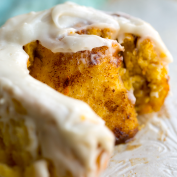 pumpkin cinnamon rolls