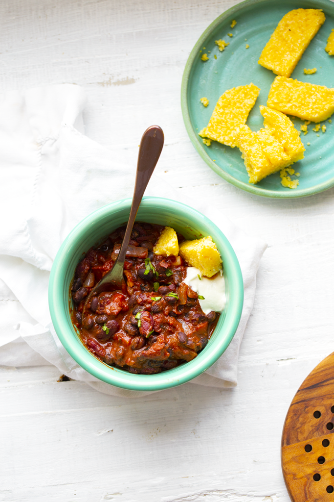 easy vegan chili