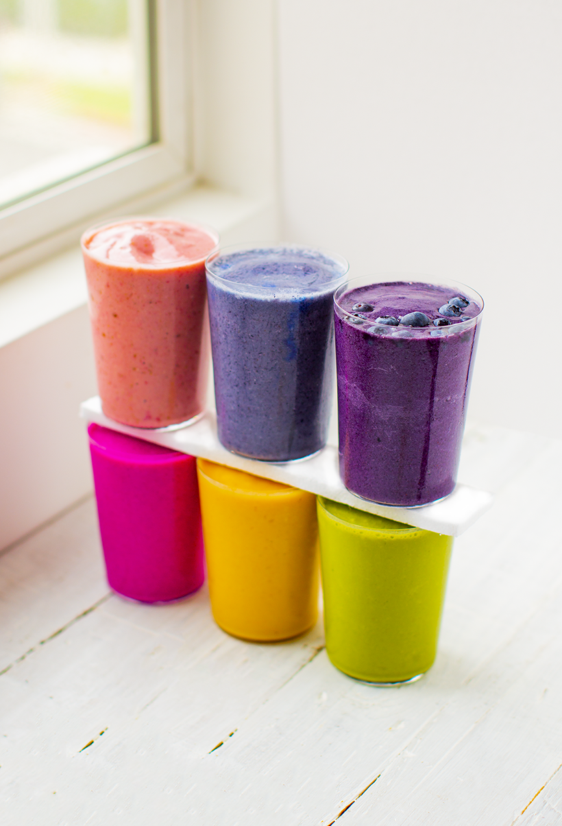 Rainbow Smoothies