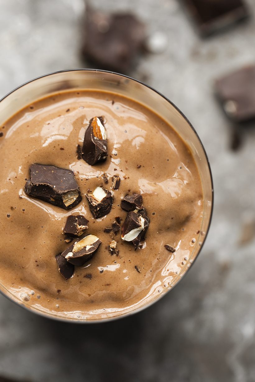 Chocolate Milkshake Recipe - HealthyHappyLife.com