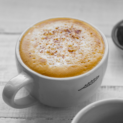 Cinnamon Soy Latte - HealthyHappyLife.com - Vegan Recipe
