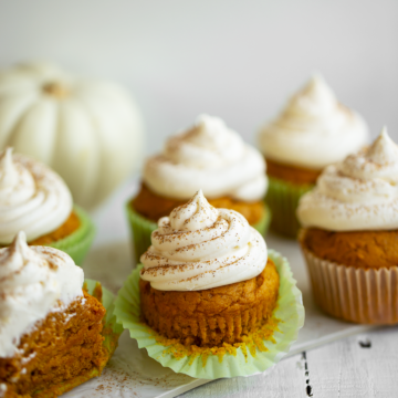 pumpkin spice cupcakes