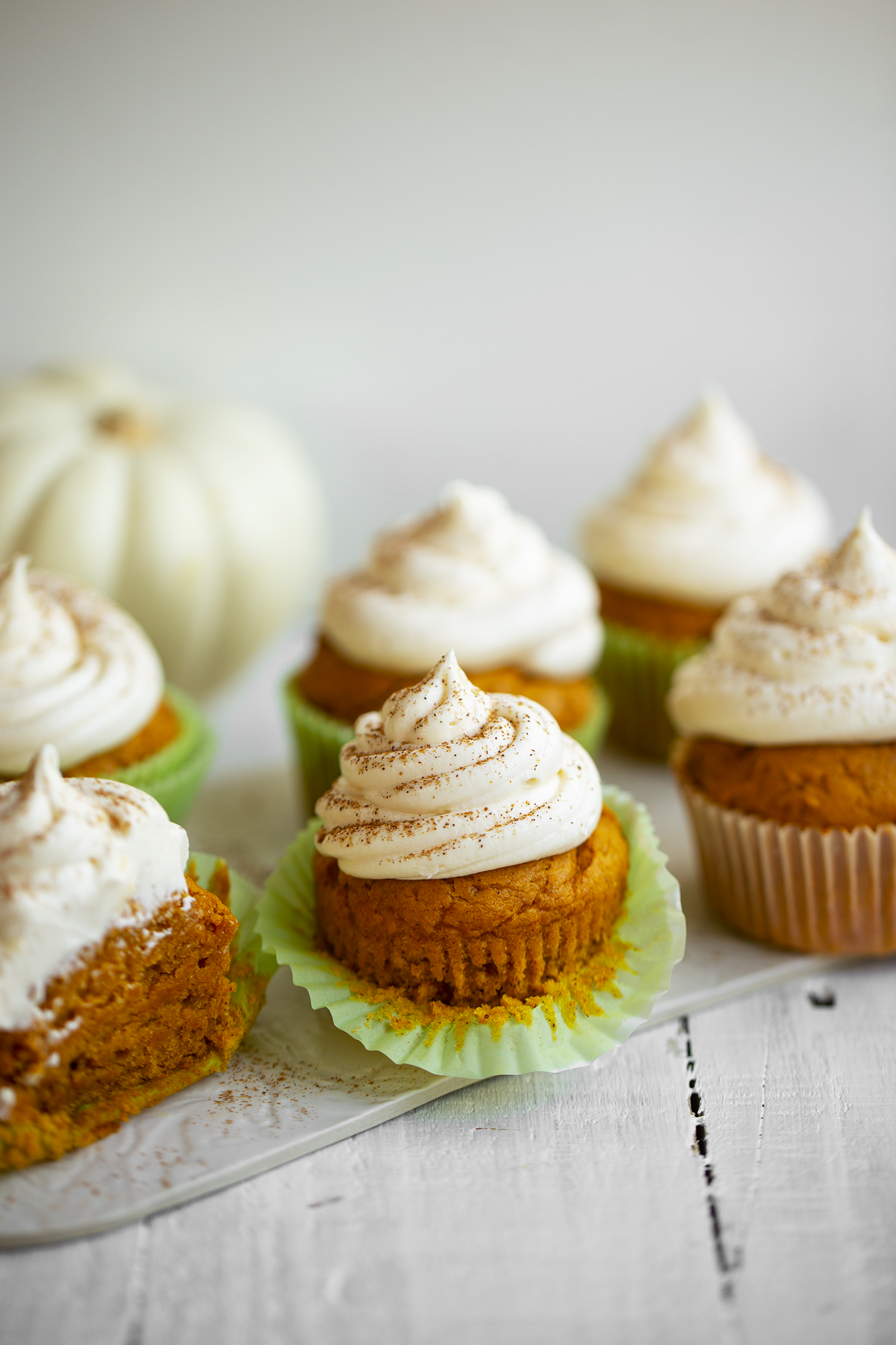 pumpkin spice cupcakes