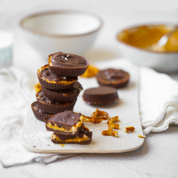 pretzel peanut butter cups