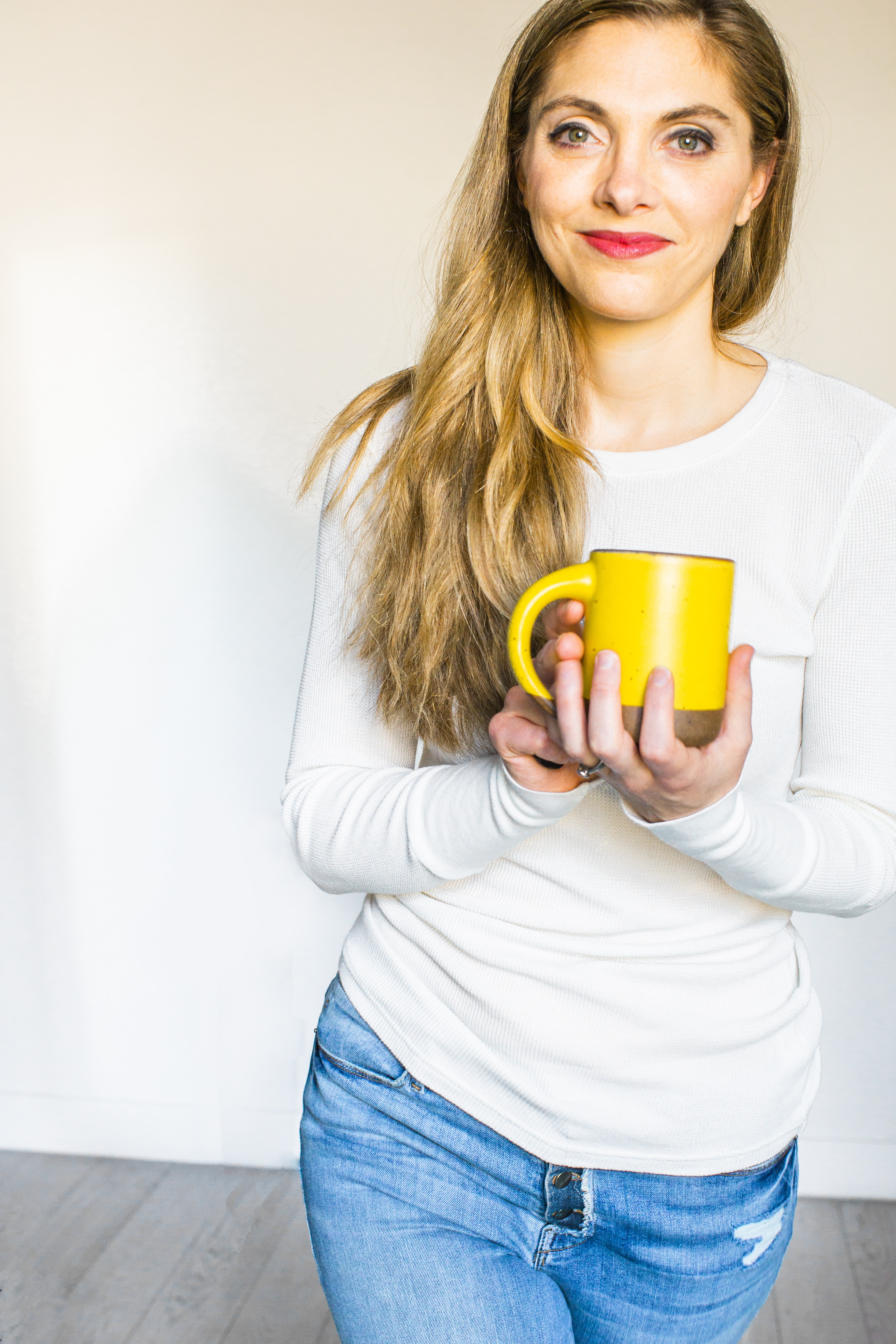 kathy patalsky yellow mug