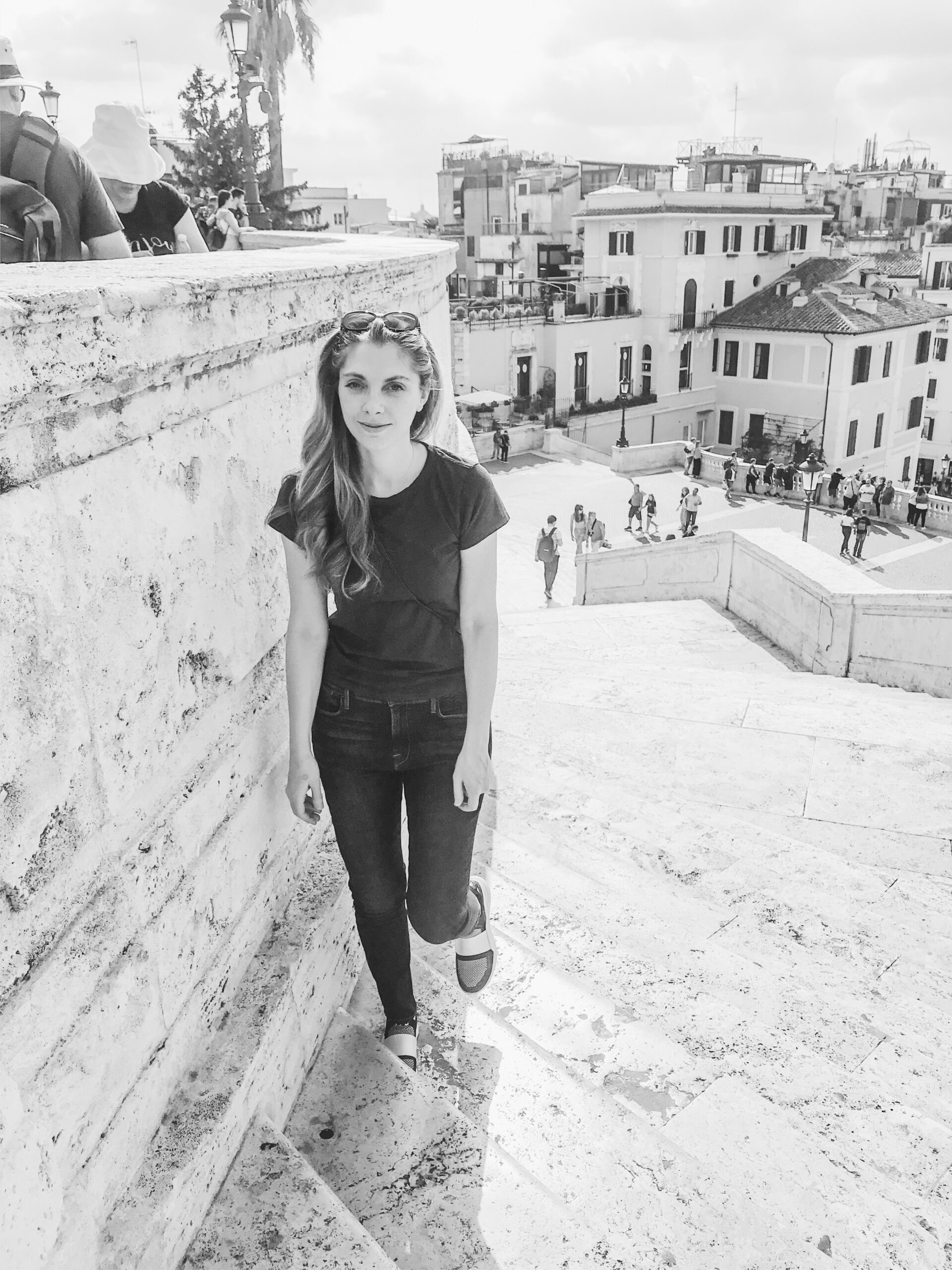 spanish steps on a sunny day - kathy