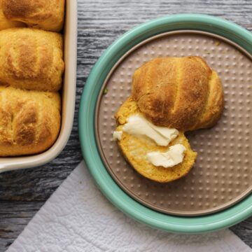 soft sweet potato rolls