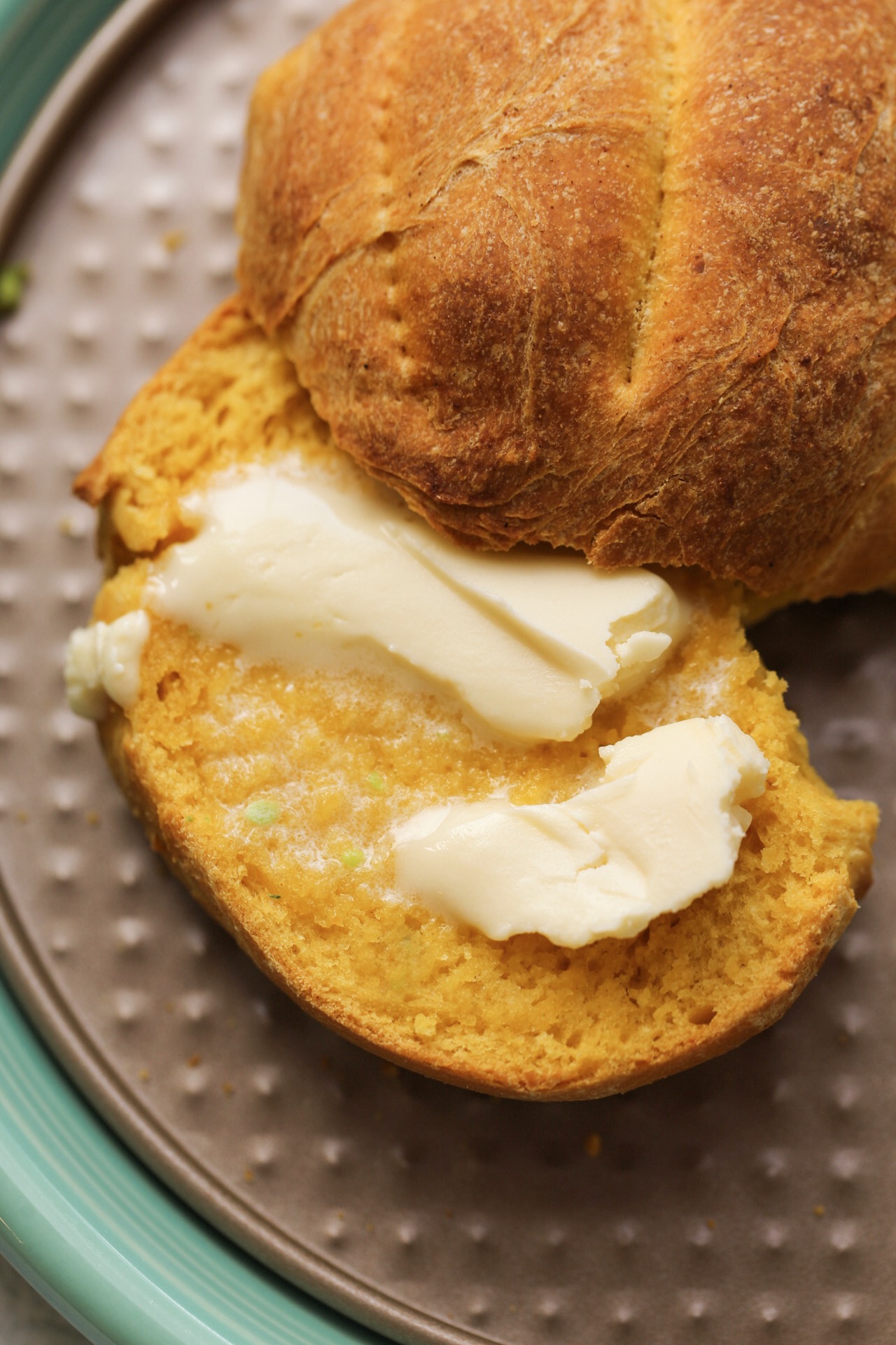 Sweet Potato Roll with butter