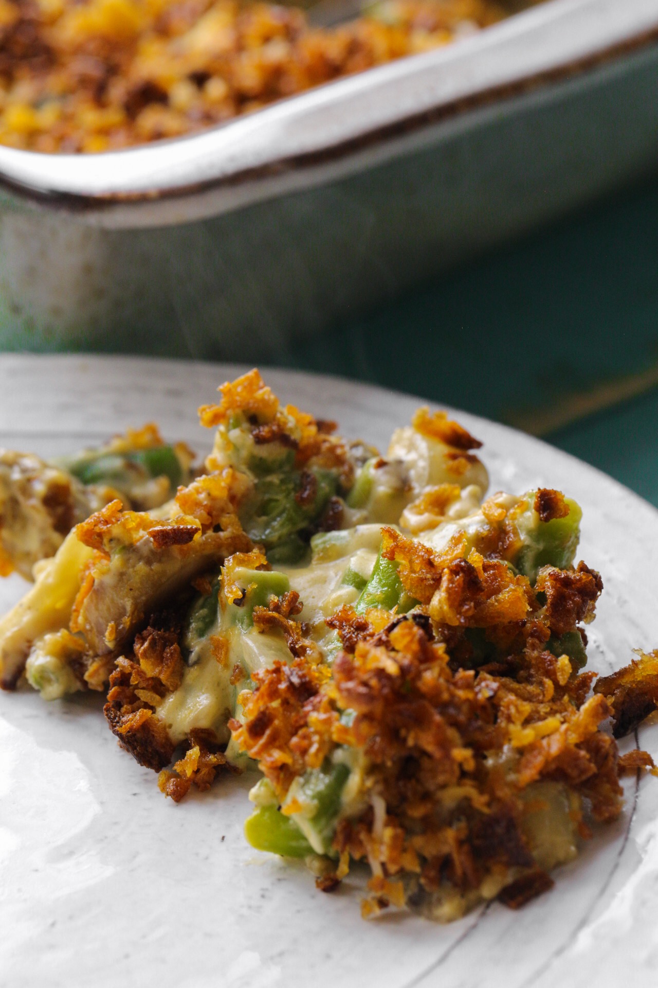 vegan green bean casserole