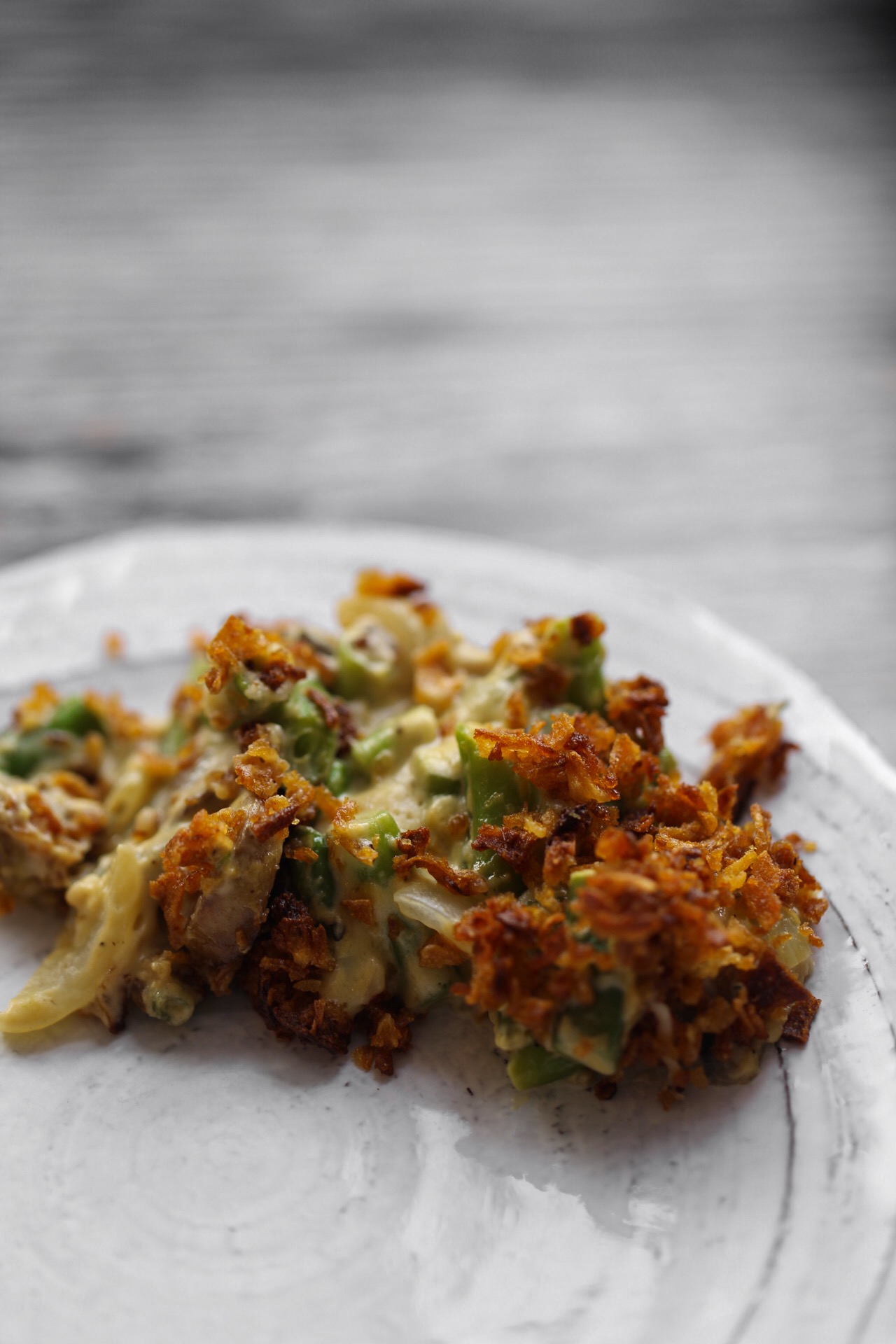 vegan green bean casserole