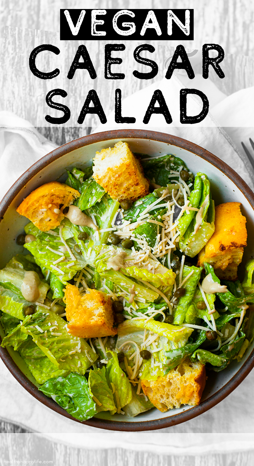Vegan caesar Salad