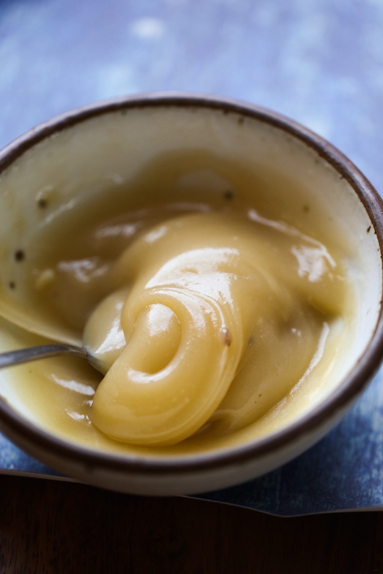 apple cider caramel after cooled