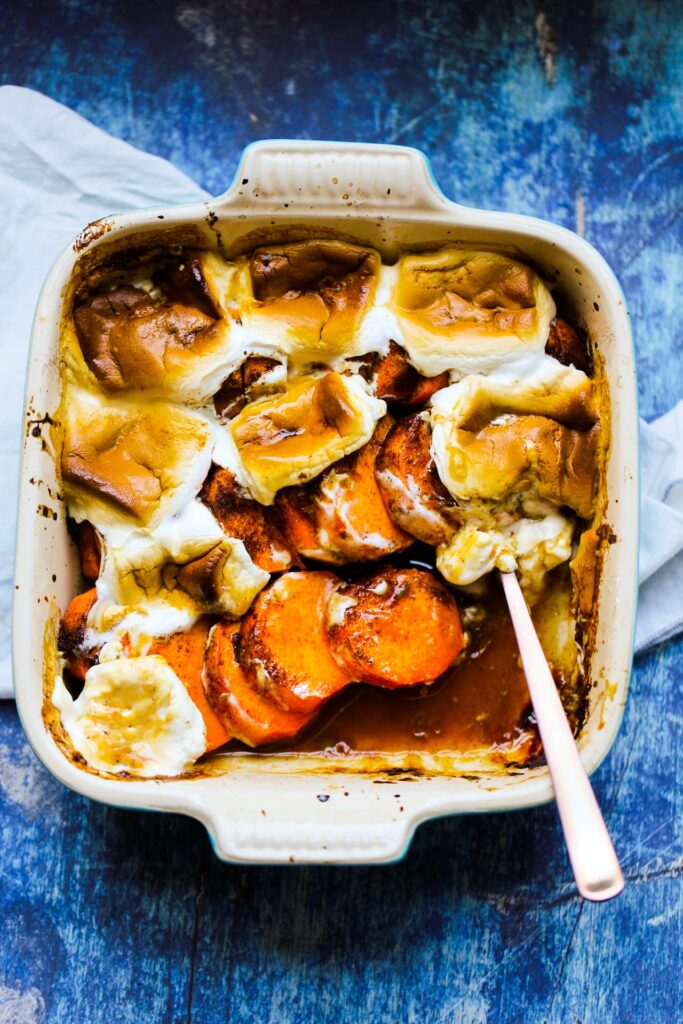 Sweet Potatoes with Marshmallows