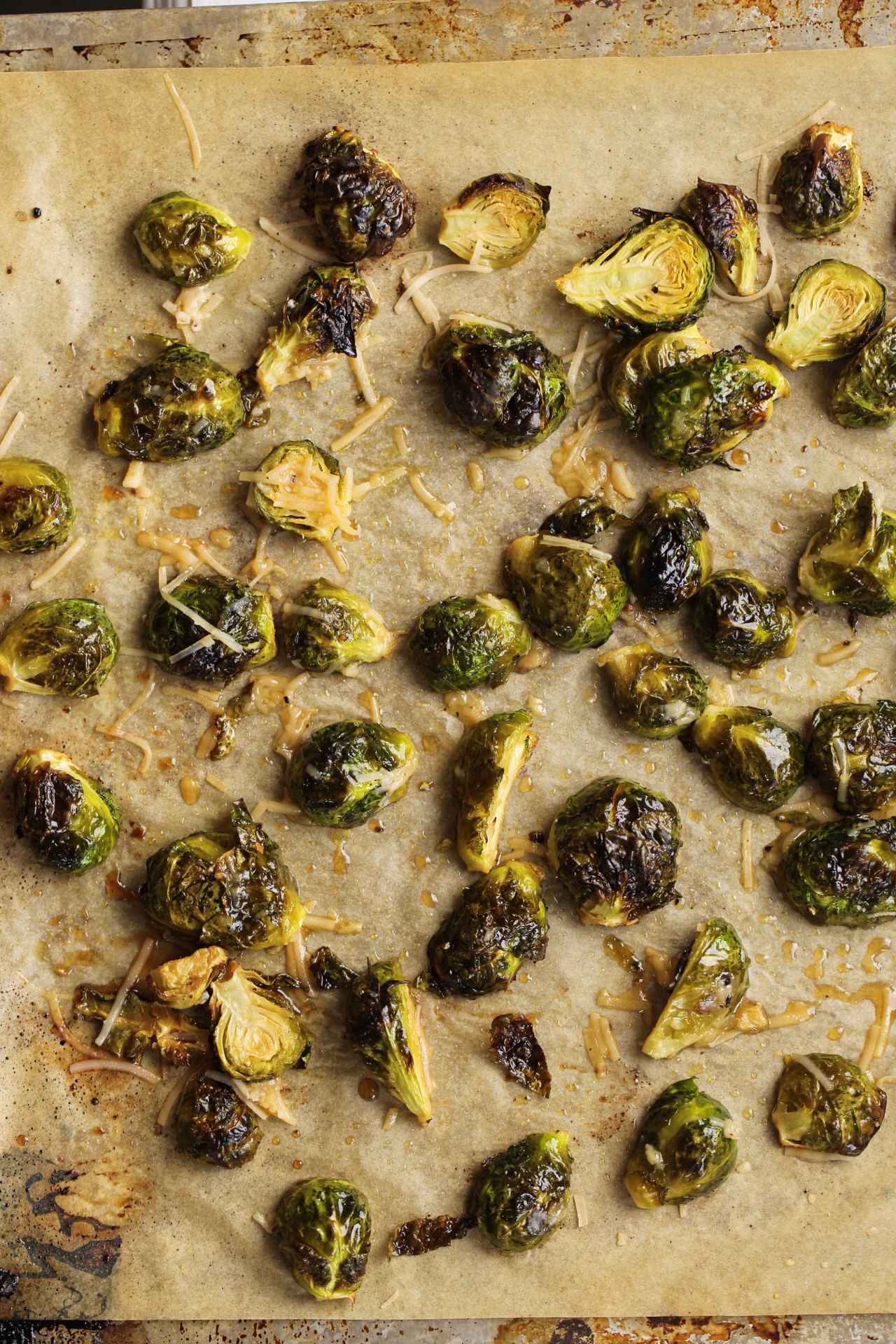 Maple Roasted Brussels Sprouts