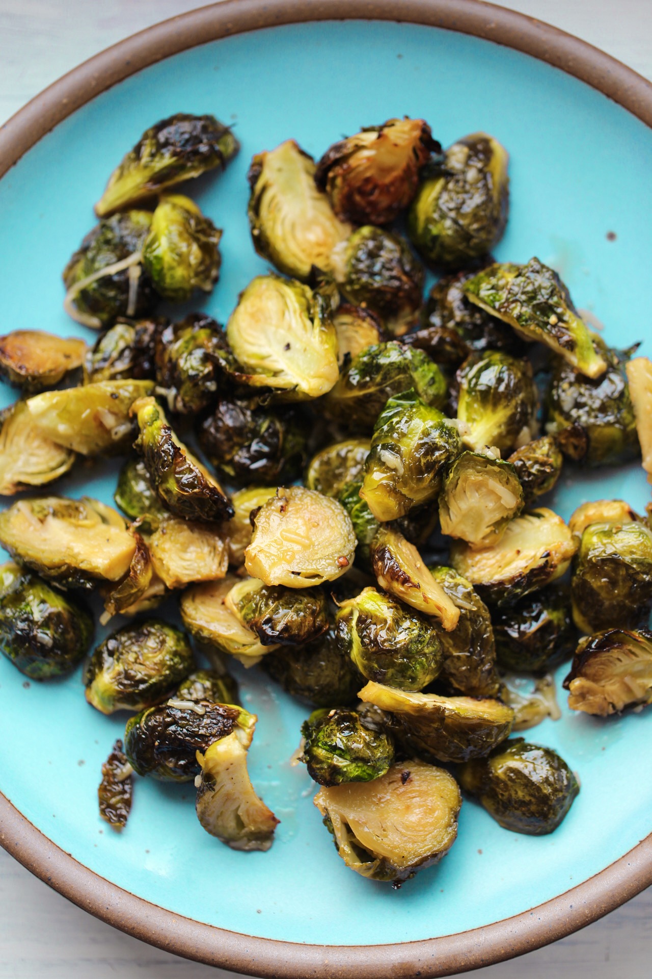 Maple Roasted Brussels Sprouts