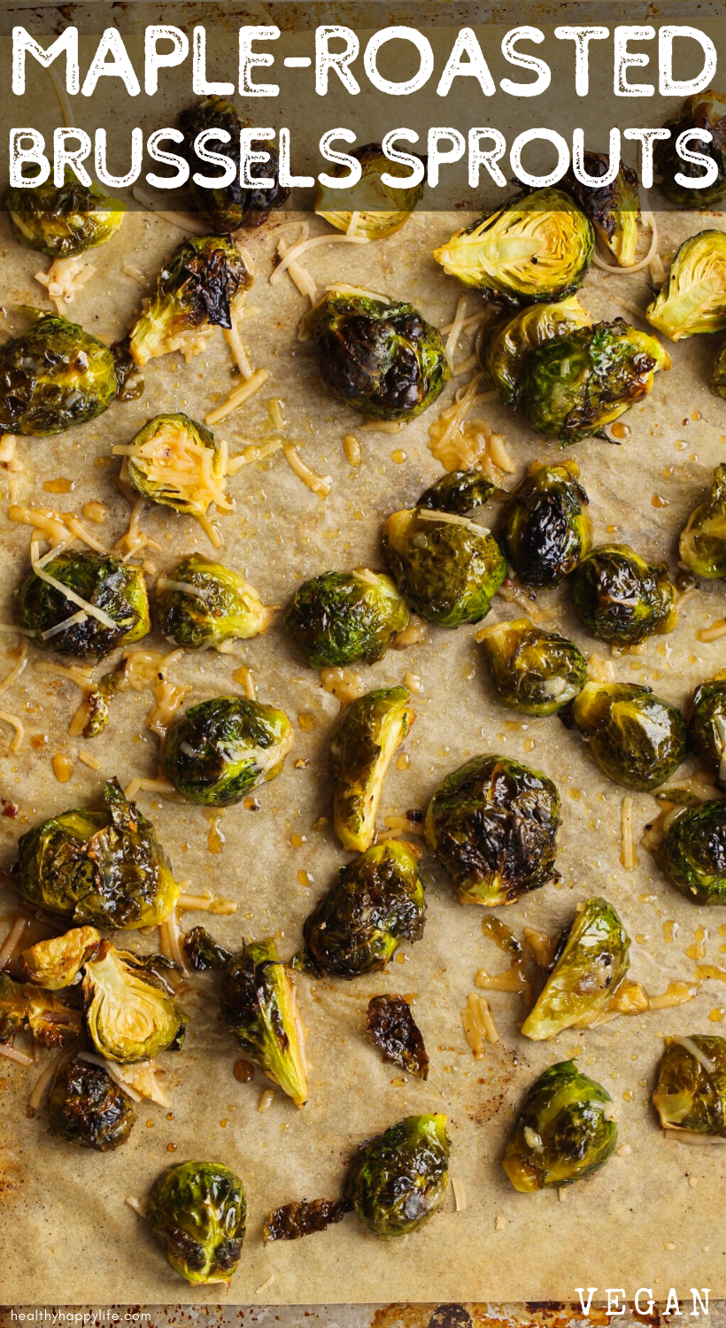 roasted brussels sprouts pin