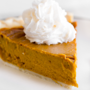 vegan pumpkin pie