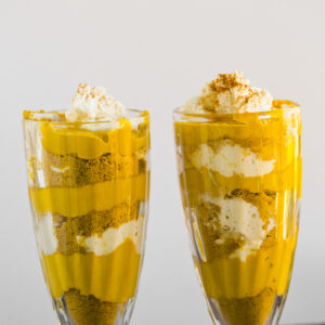 pumpkin pie parfaits