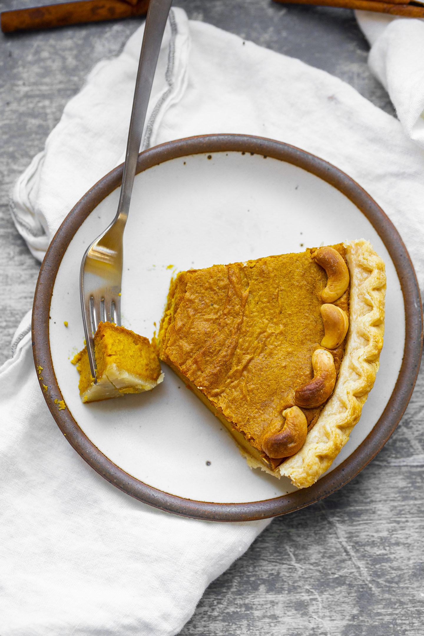 vegan pumpkin pie