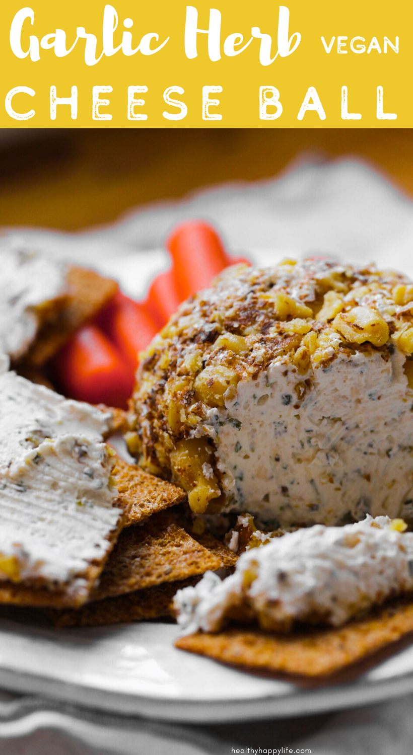 garlic herb cheese ball