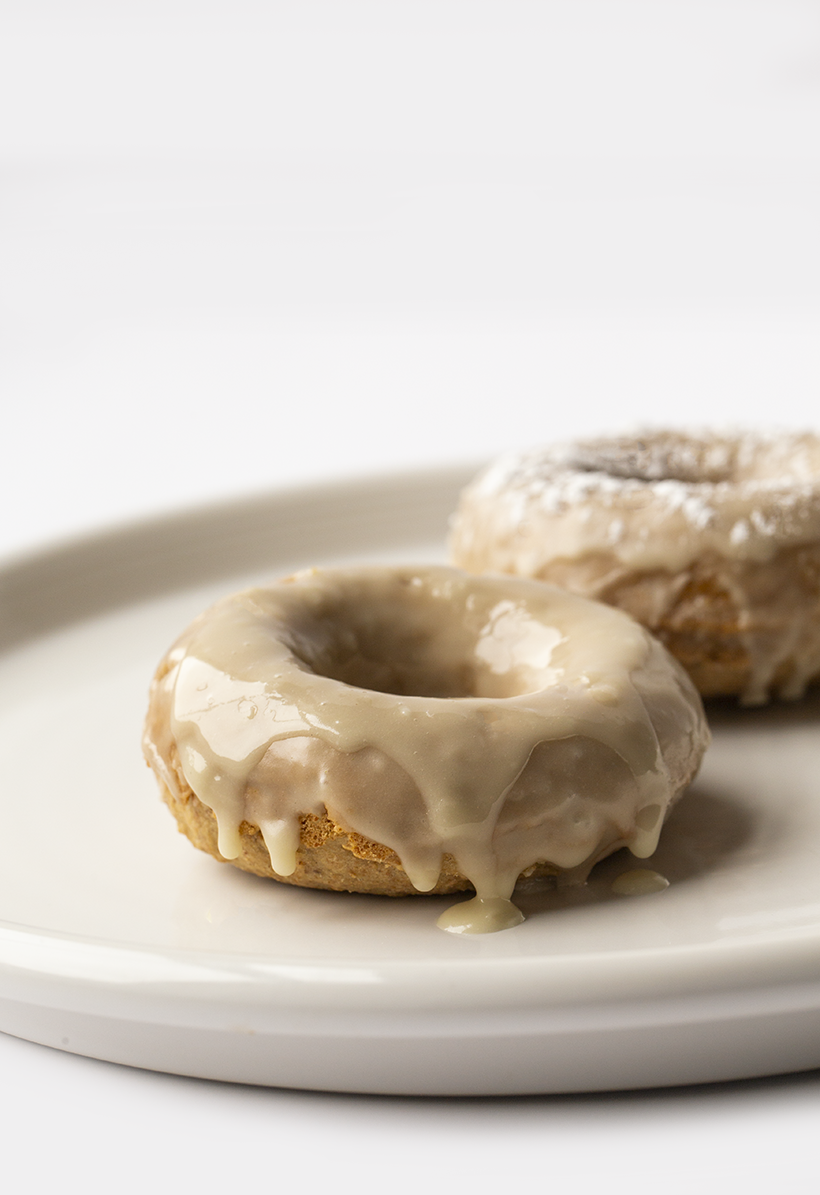 glazed vegan donuts