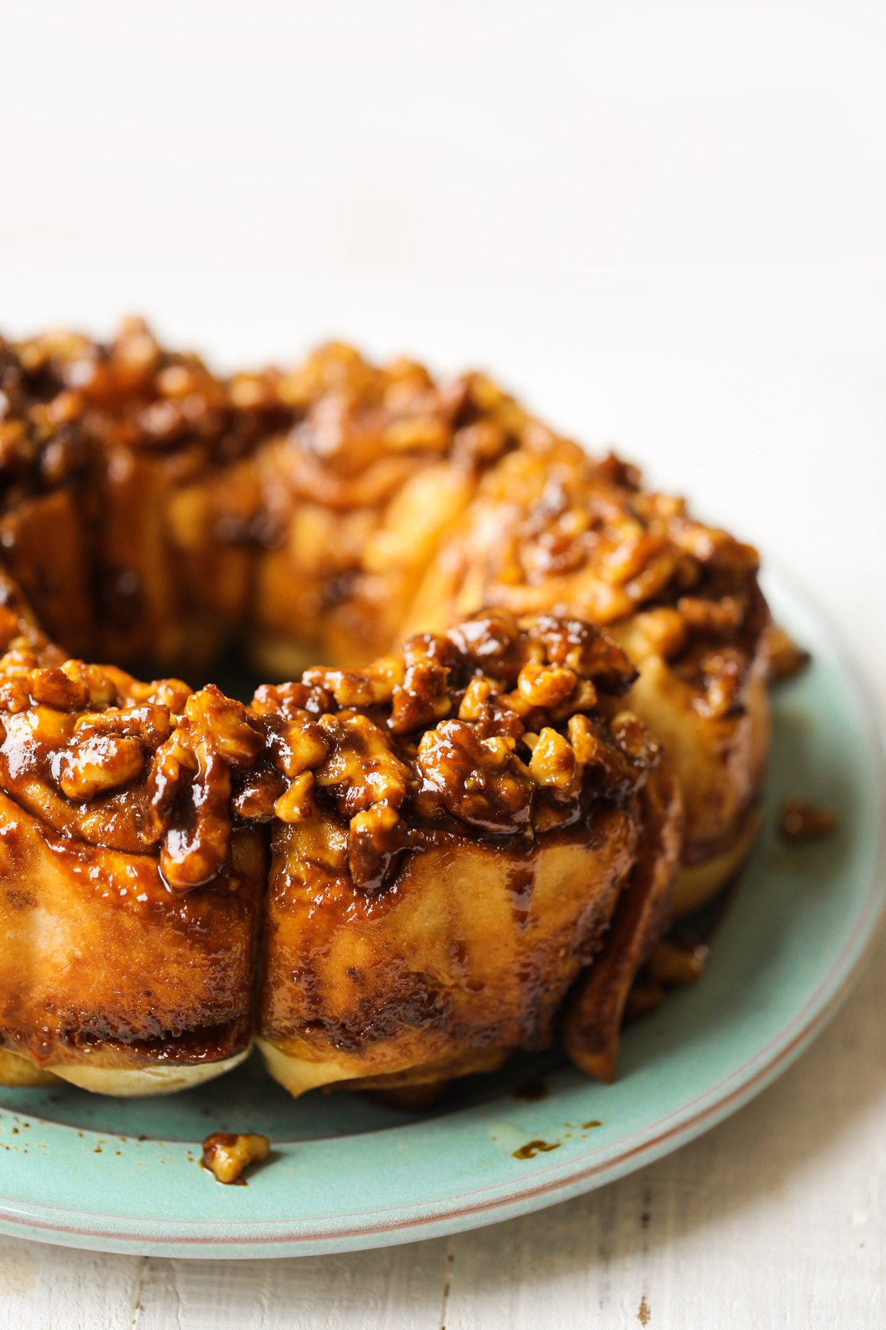 vegan walnut sticky buns