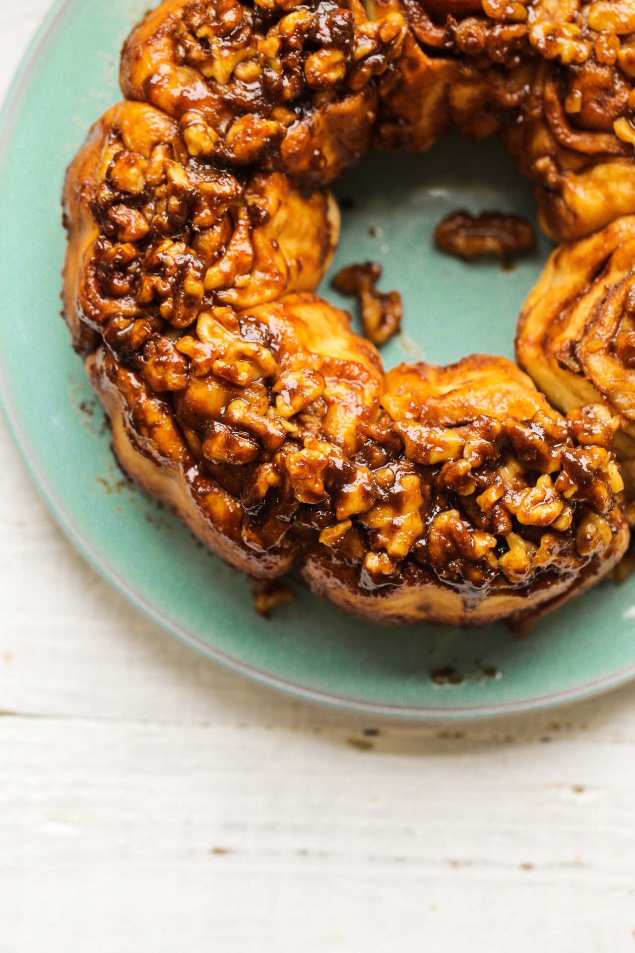 vegan walnut sticky buns