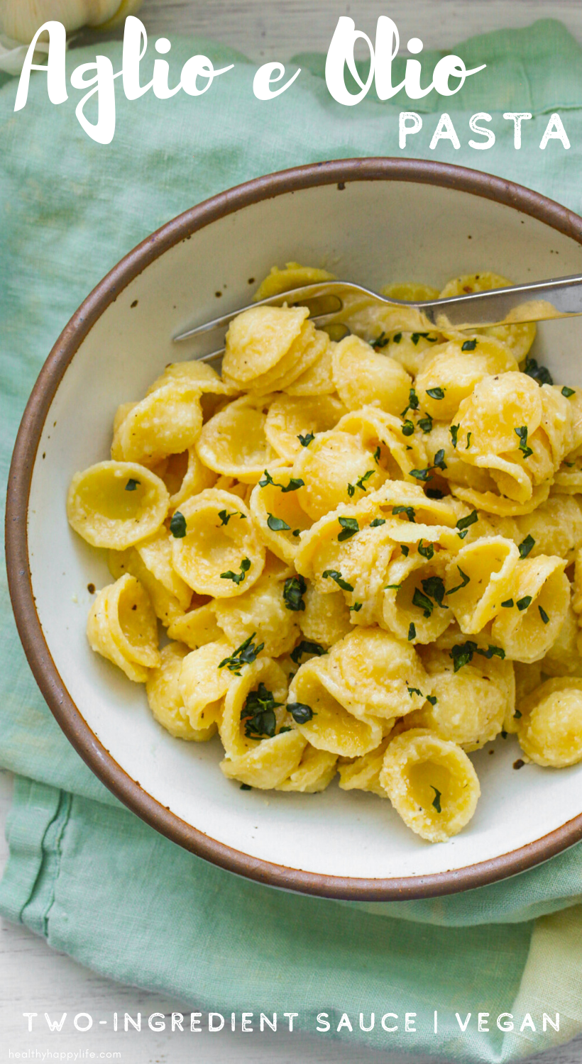 Aglio e Olio Pasta pin