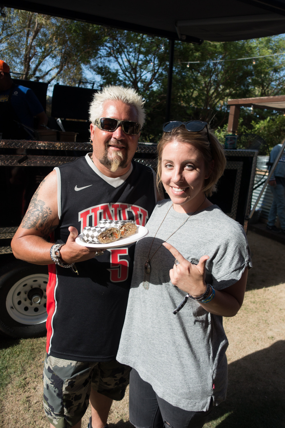 jackie hanging with guy fieri