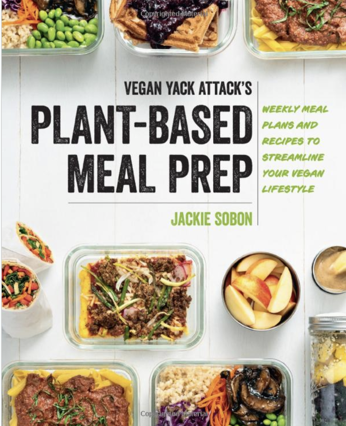 vegan yack attack meal prep cover