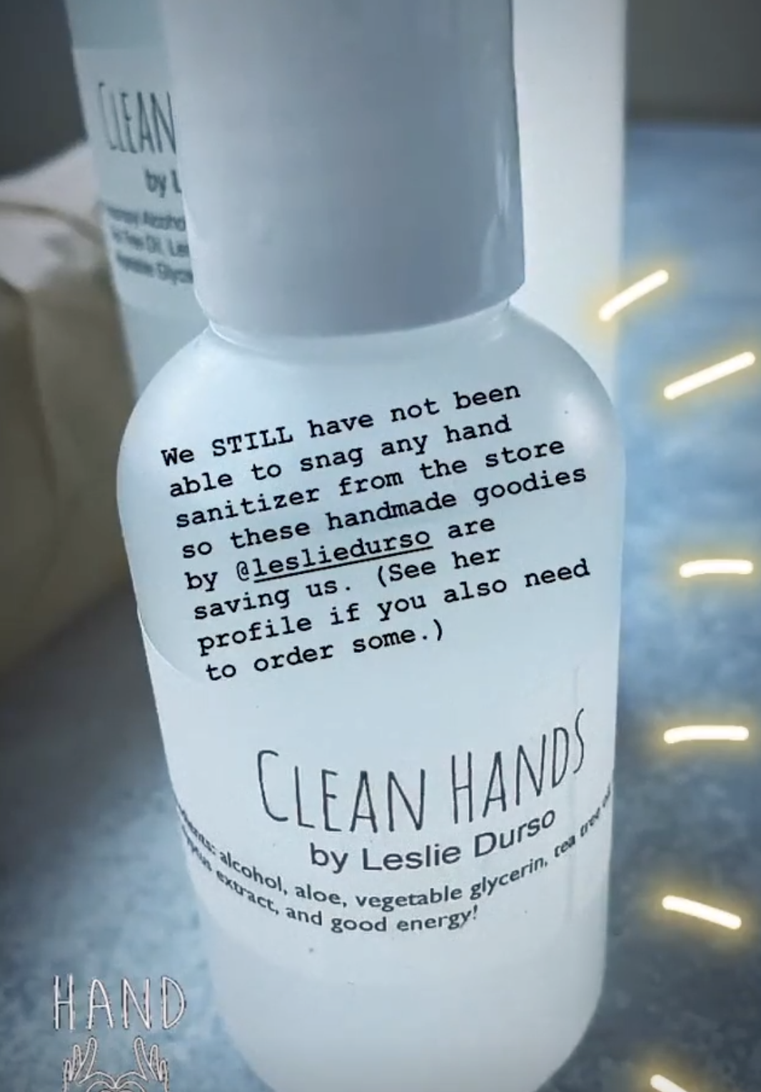 clean hands by leslie durso