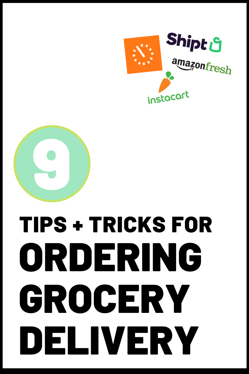 5 things to know when you are ordering groceries for delivery or