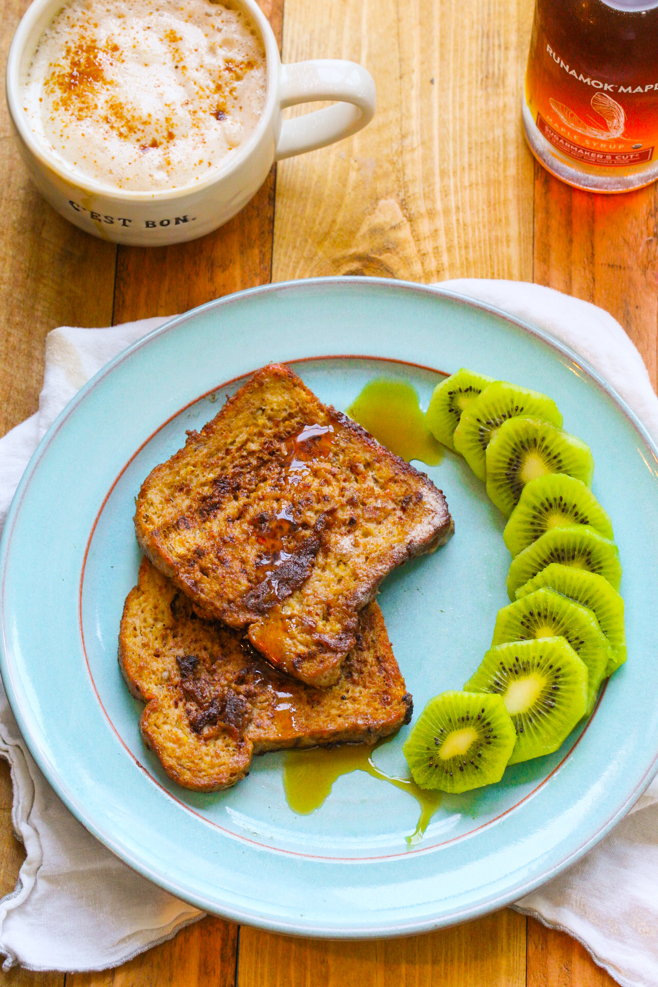 plate of french toast