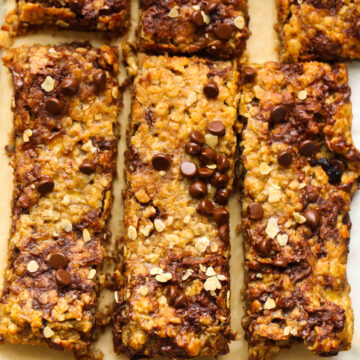 peanut butter flapjacks