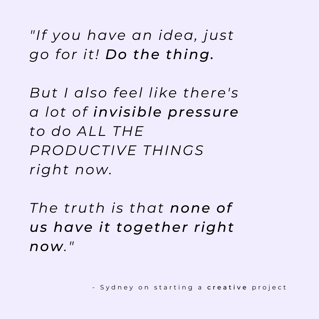 sydney angel quote on creativity